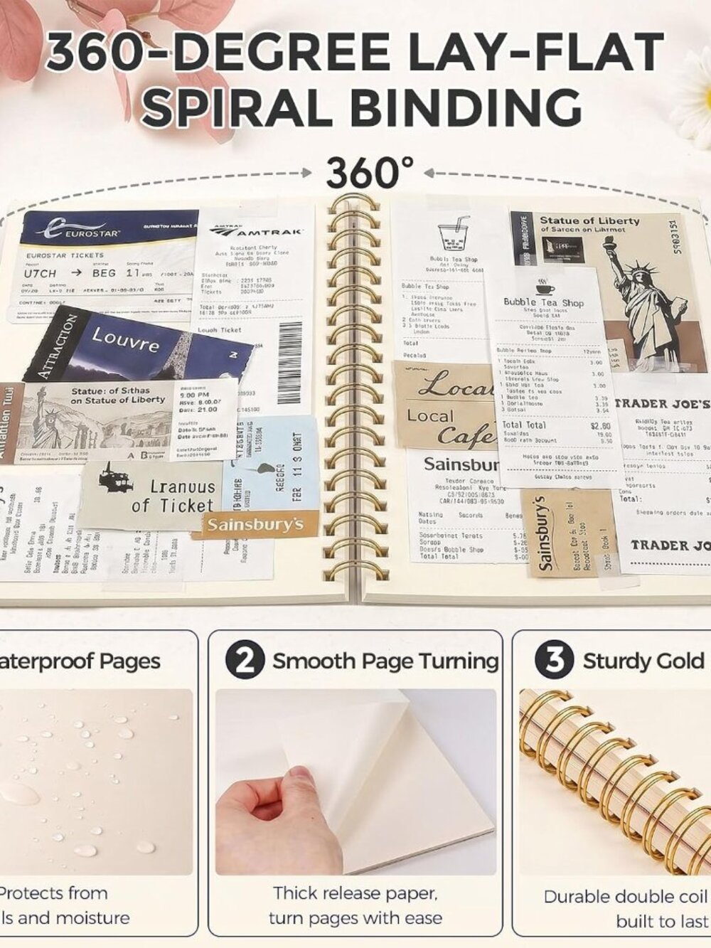 Sticker Collecting Book, 5.8 x 8.3 Inch Sticker Storage Album - Picture 4 of 6